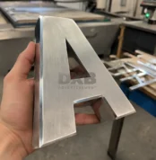 3D Aluminium Signage 2