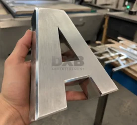 3D Aluminium Signage 2
