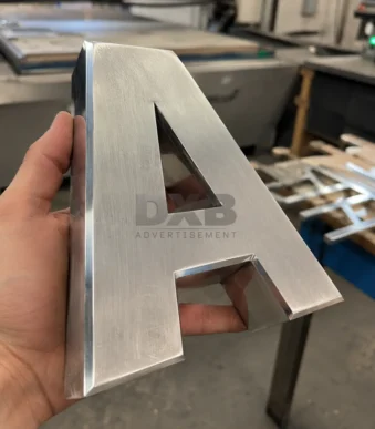 3D Aluminium Signage 2