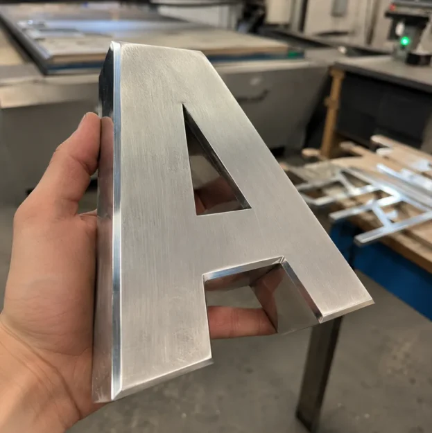 3D Aluminium Signage 2