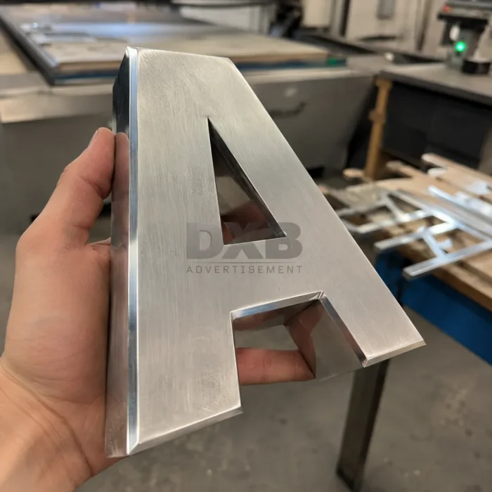 3D Aluminium Signage Dubai