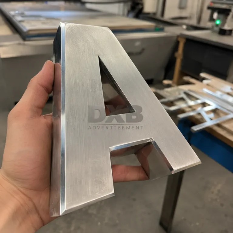 3D Aluminium Signage 2