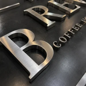3D Stainless Steel Signage 2