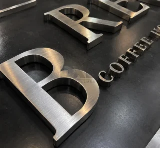 3D Stainless Steel Signage 2