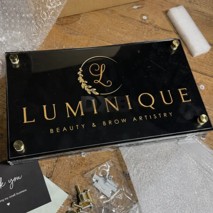 3D Acrylic Signage Dubai