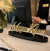 Desk Name Plates
