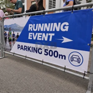 Fence Banners Dubai – Custom PVC and Mesh Construction Fence Branding