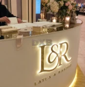 Reception Signage