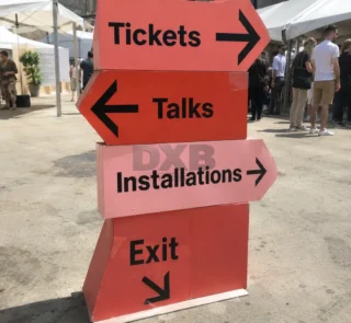 Self Standing Directional Signs 2