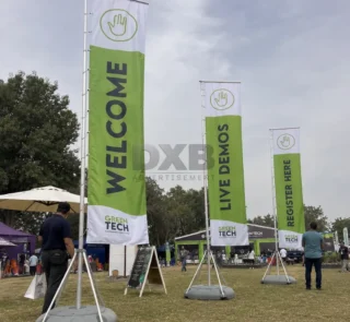 Telescopic Flags