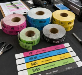 Tyvek Wristbands