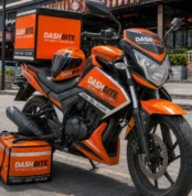 Delivery Bike Branding
