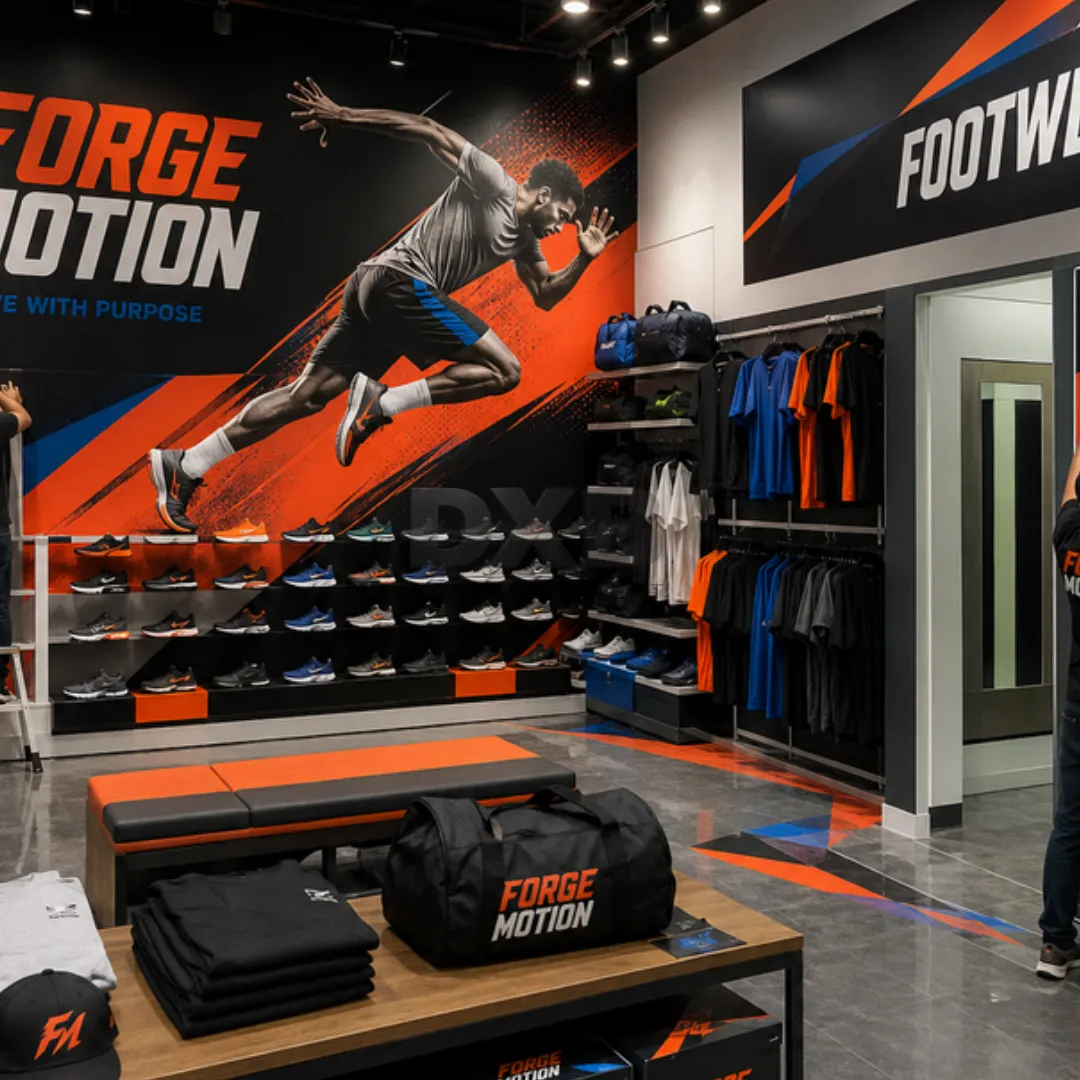 Retail Interior Graphics Retail Interior Graphics - Image 1