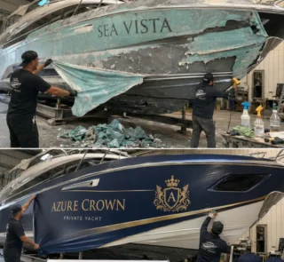 Yacht Wrapping 2